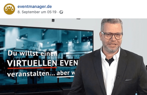 Das Internetportal eventmanager berichtet